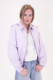 bomber leather jacket