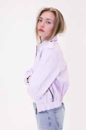 bomber leather jacket