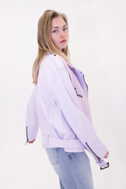 Biker leather jacket