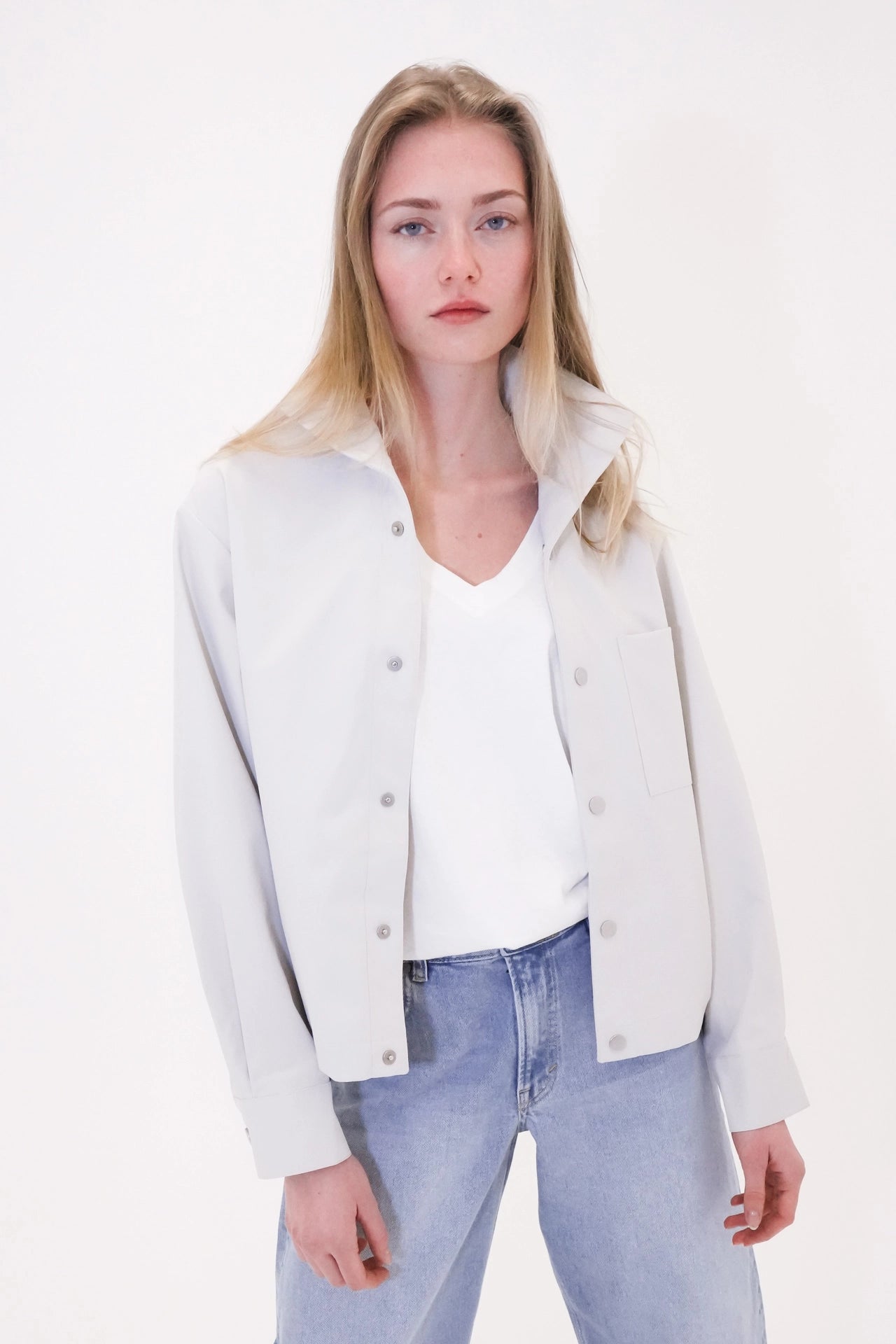 Minimalist rain jacket