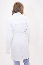 Trenchcoat aus Denim
