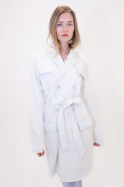Trenchcoat aus Denim