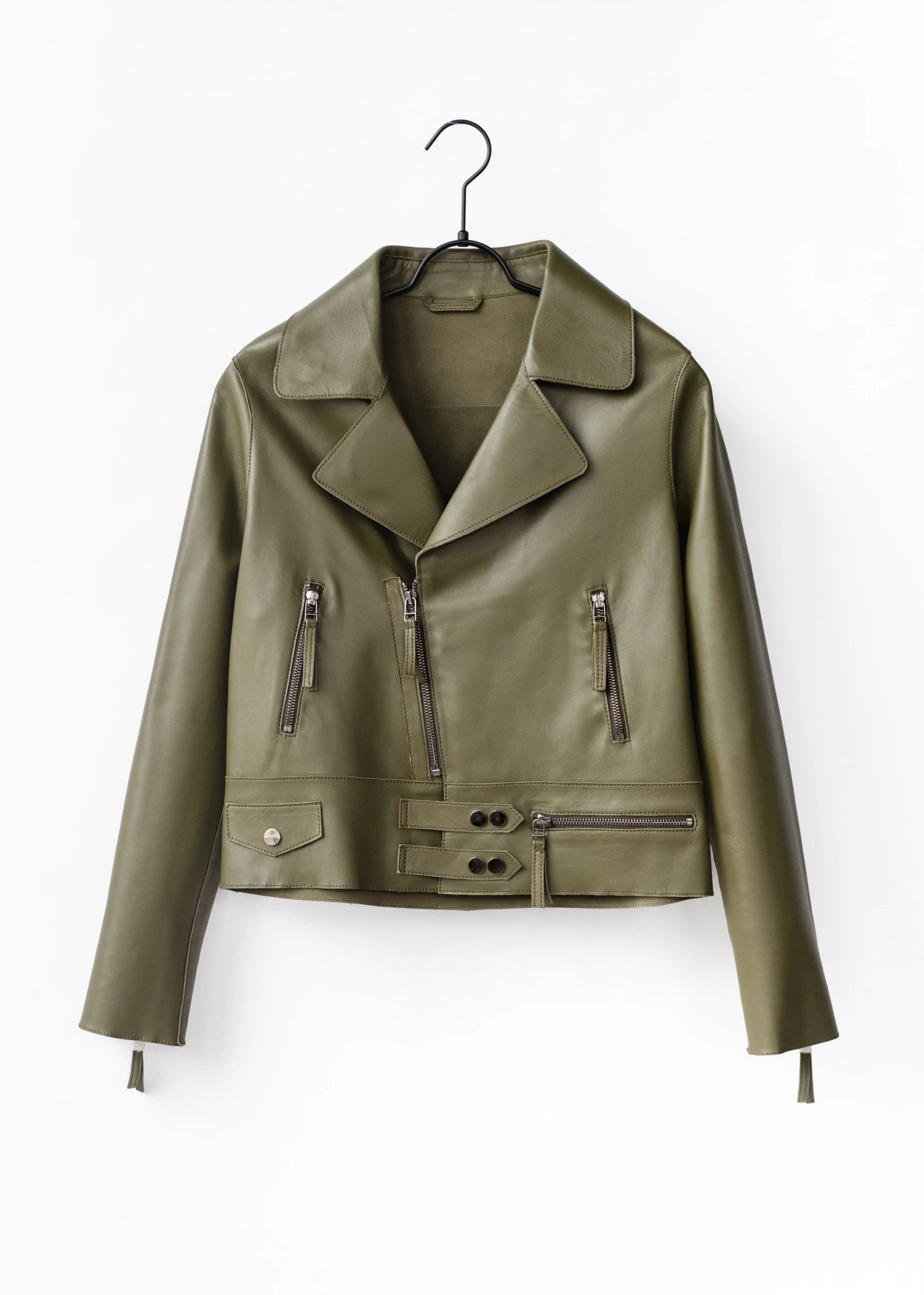 Biker leather jacket