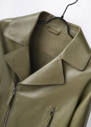 Biker leather jacket