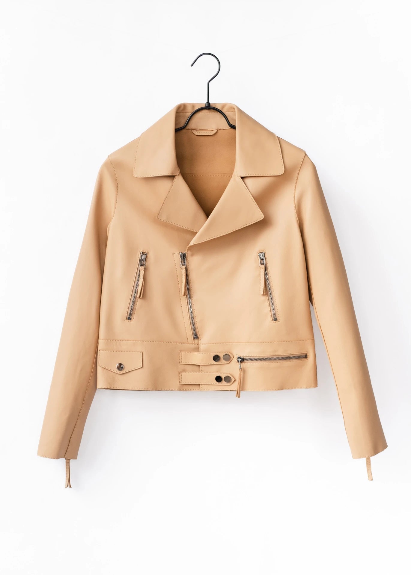 Biker leather jacket