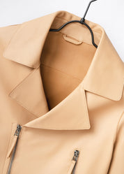 Biker leather jacket