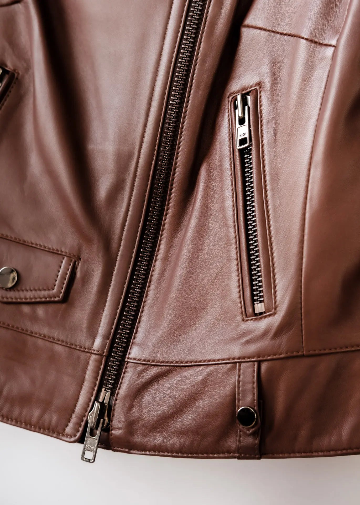 Biker Lederjacke