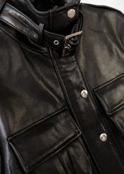 Lederjacke