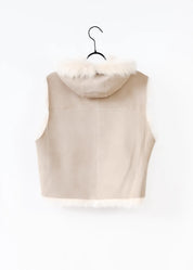 Lammfell Gilet