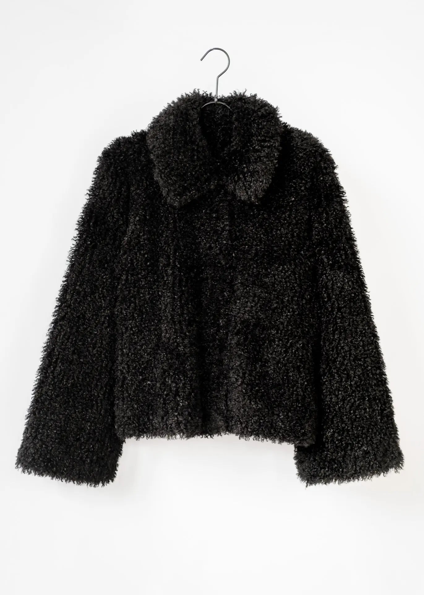 Curly Faux Fur Jacke