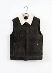 Wildleder Gilet