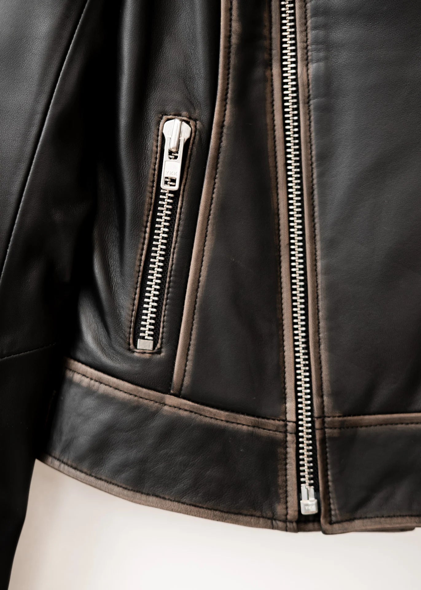 Vintage Bikerjacke