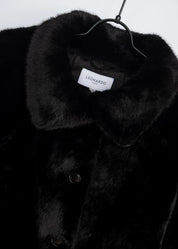Kurze Faux Fur Jacke
