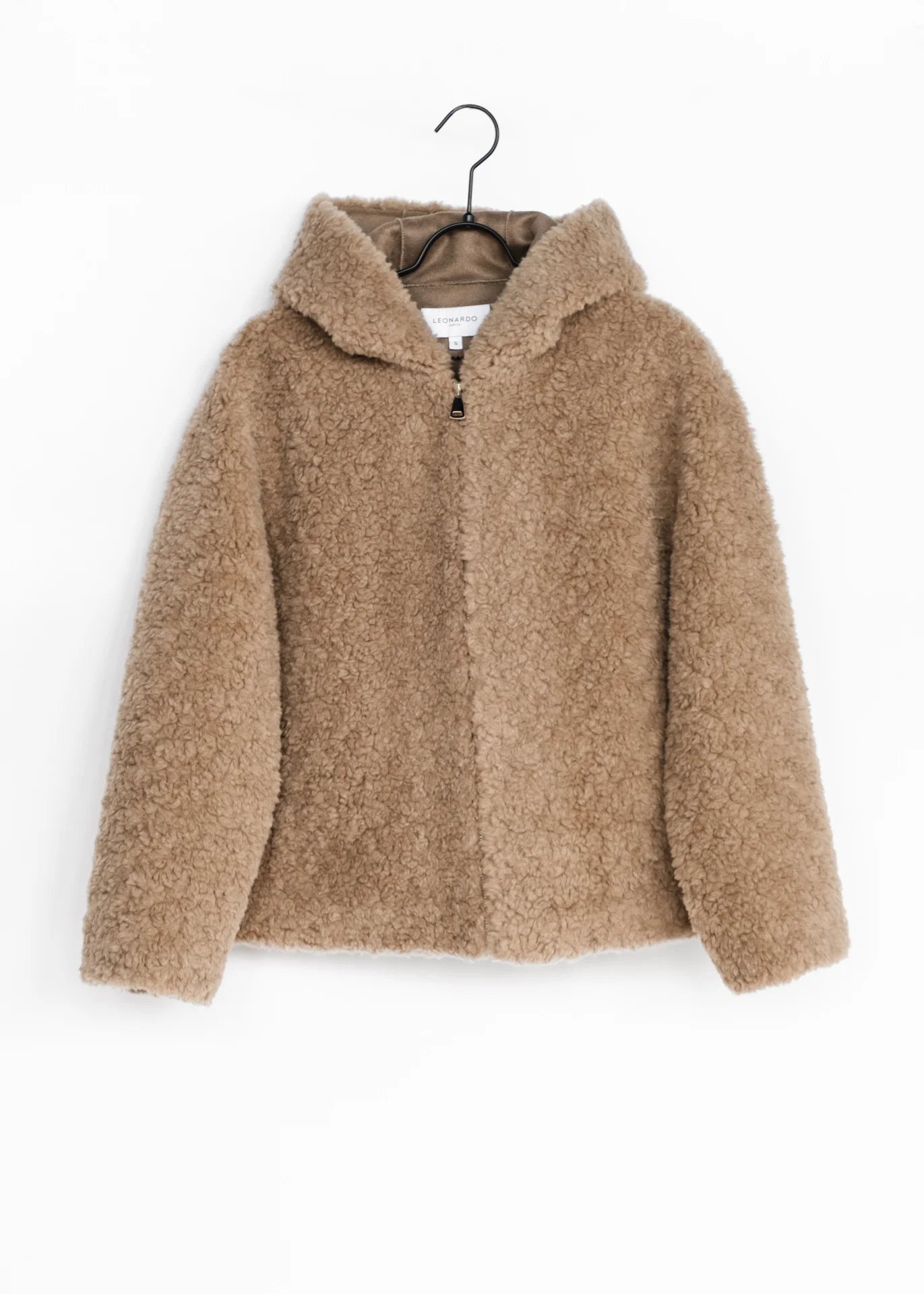 Teddyjacke mit Kapuze