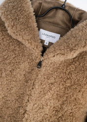 Teddyjacke mit Kapuze