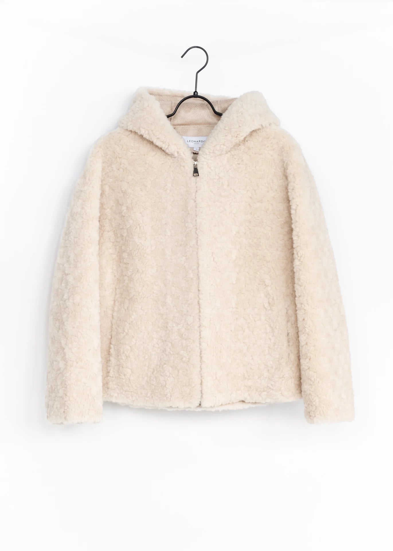 Teddyjacke mit Kapuze