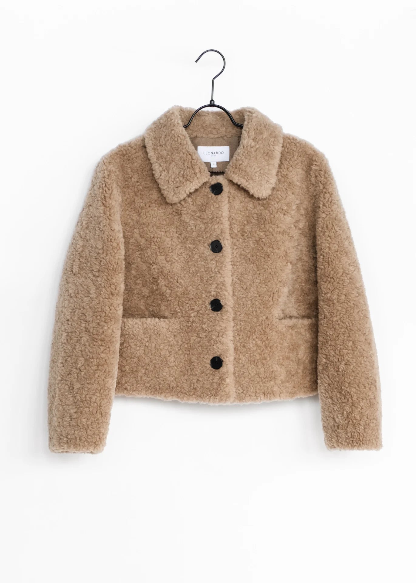 Teddyjacke mit Kragen