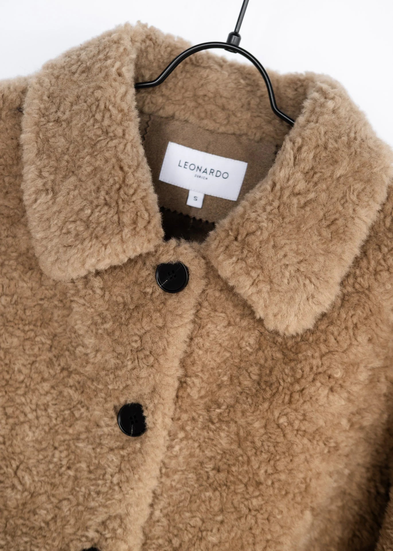 Teddyjacke mit Kragen