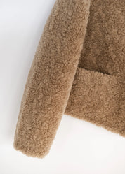 Teddyjacke mit Kragen