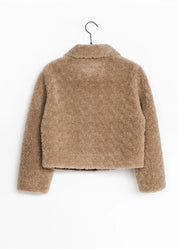 Teddyjacke mit Kragen