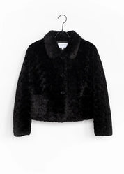 Teddyjacke mit Kragen