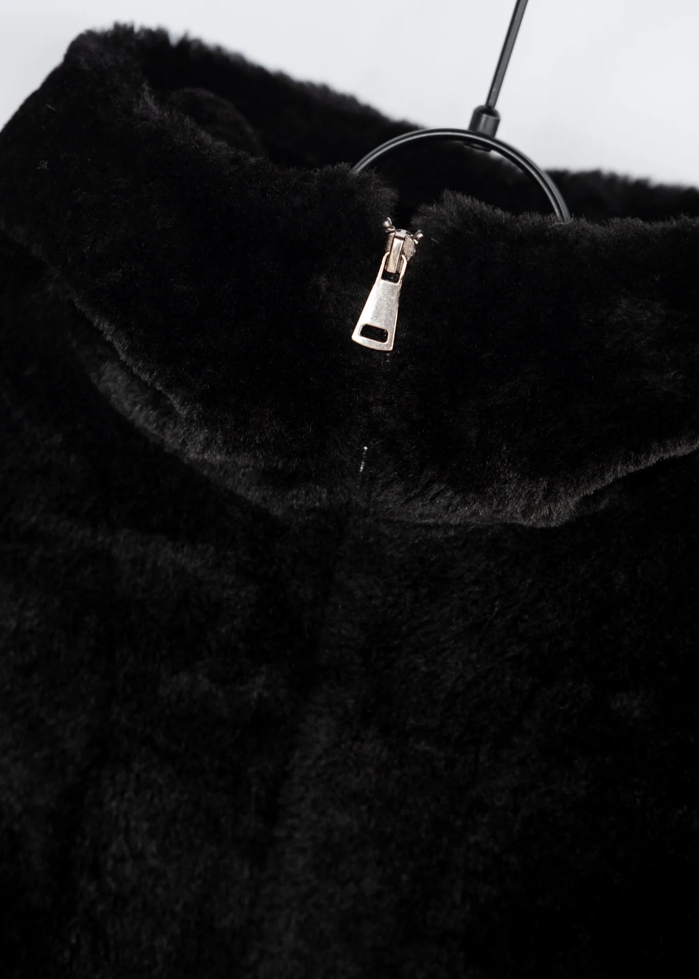 Teddyjacke mit Kapuze