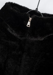 Teddyjacke mit Kapuze