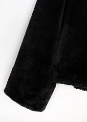Teddyjacke mit Kapuze