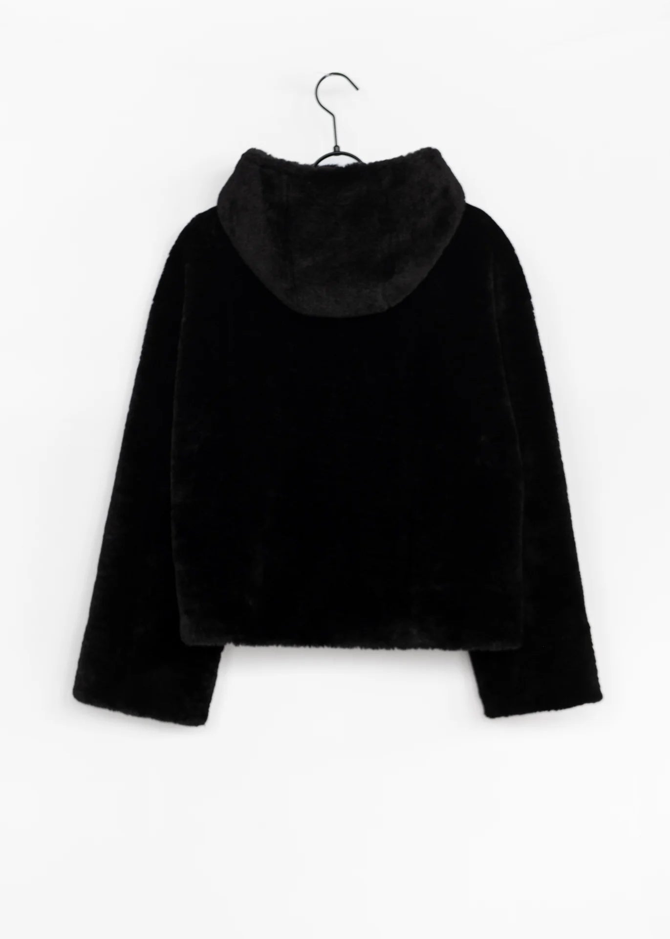 Teddyjacke mit Kapuze