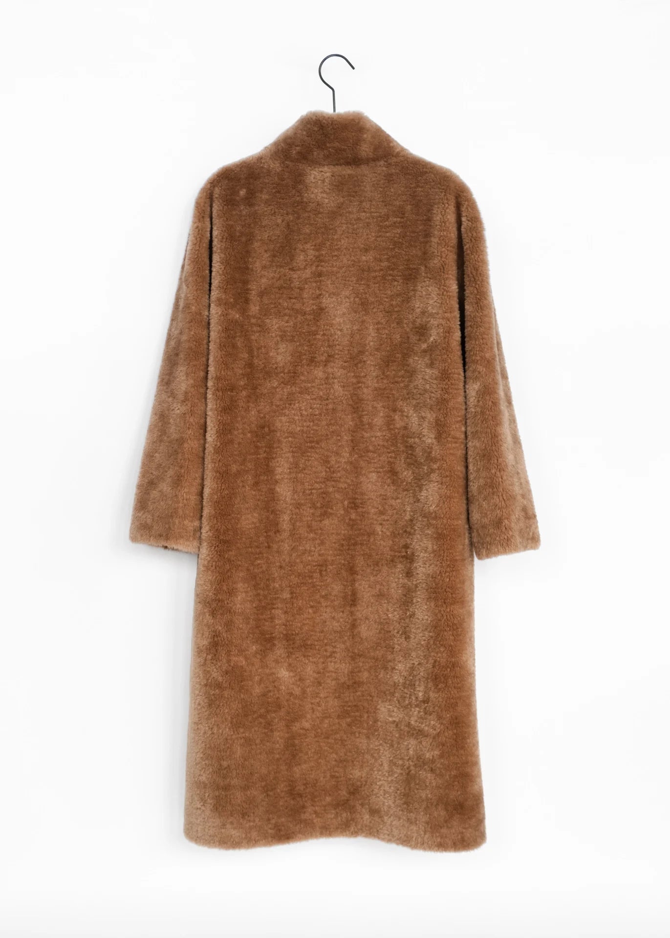 Manteau teddy long