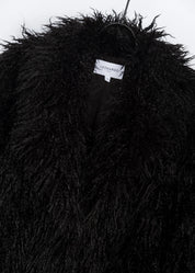 Manteau en fausse fourrure
