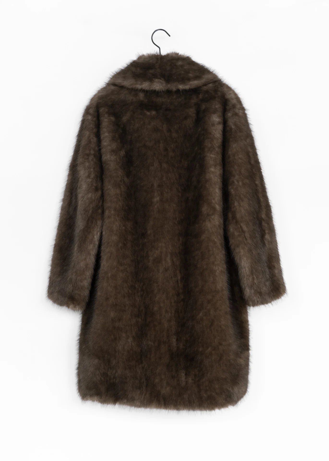 Faux Fur Mantel