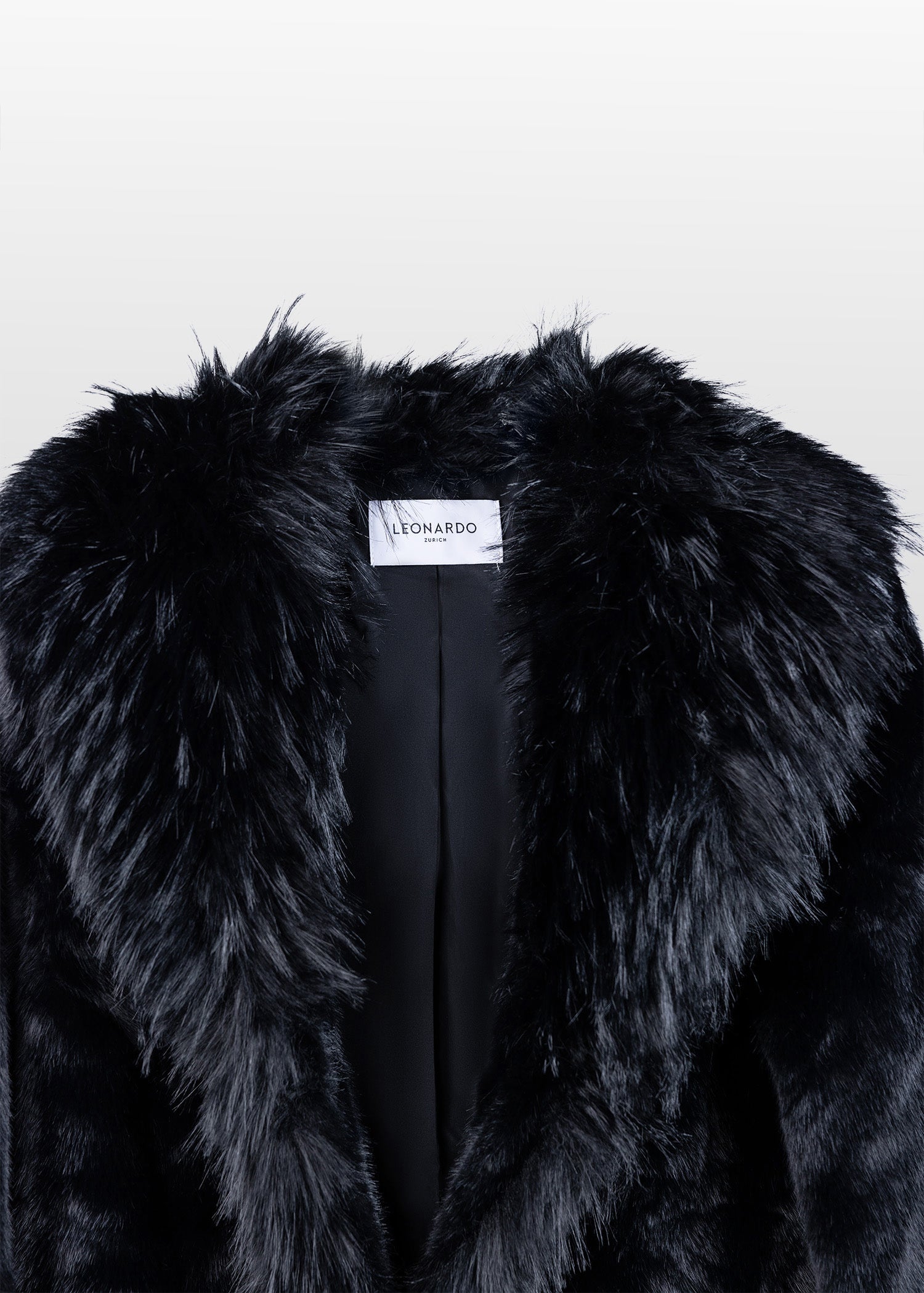 Faux Fur Mantel