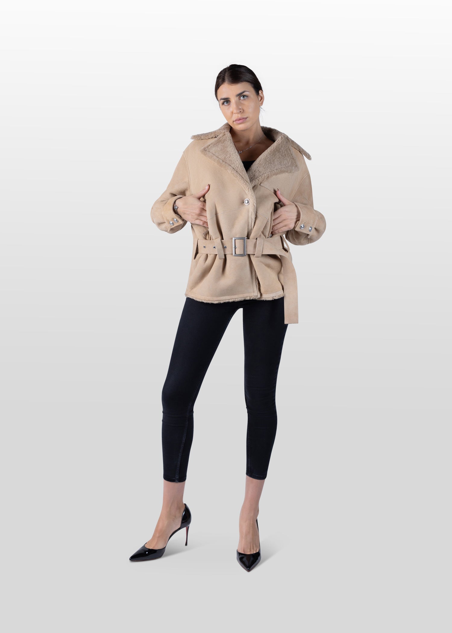 Lammfelljacke