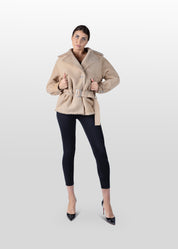 Lammfelljacke