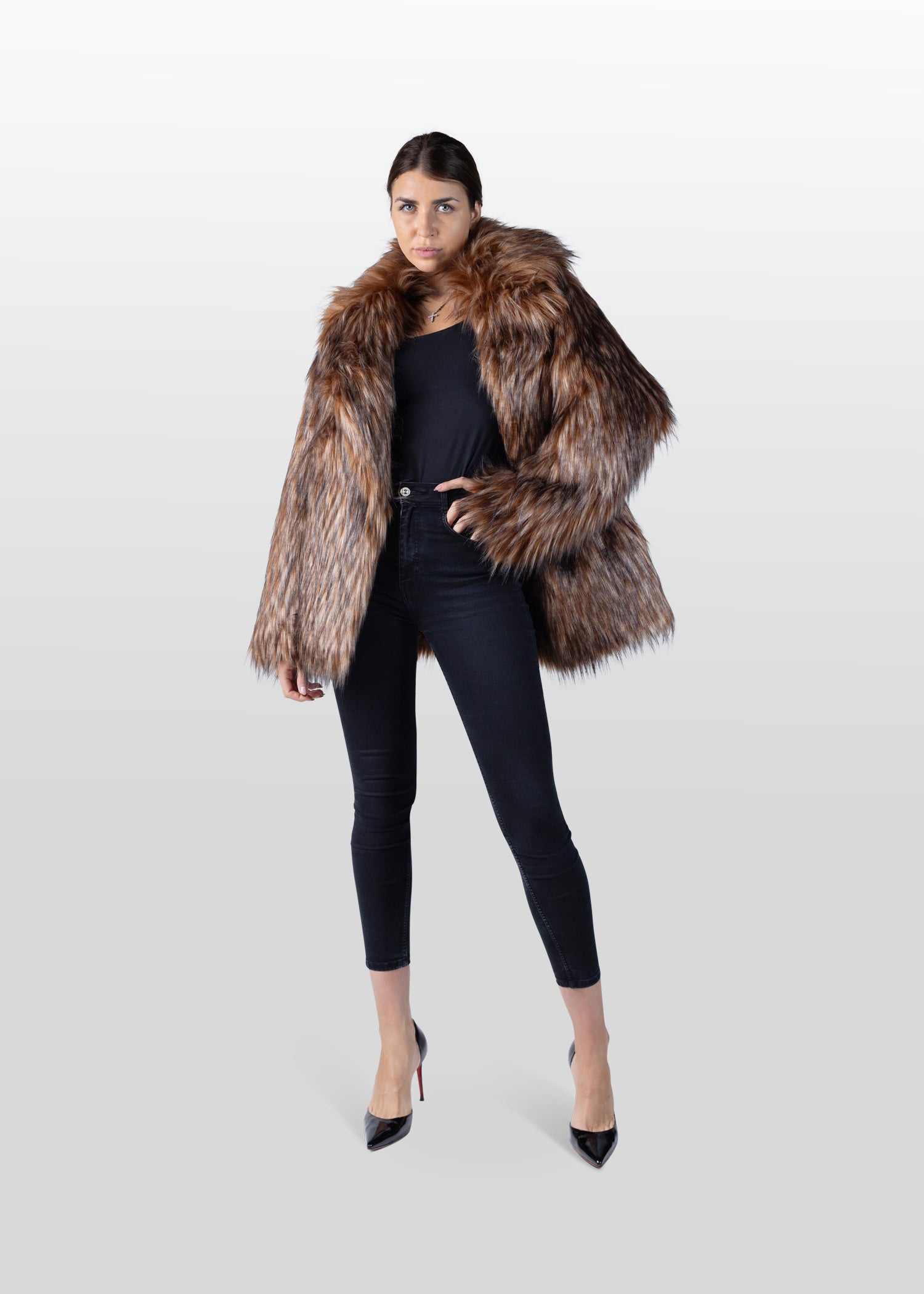 Faux Fur Jacke