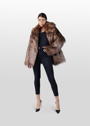 Faux Fur Jacke