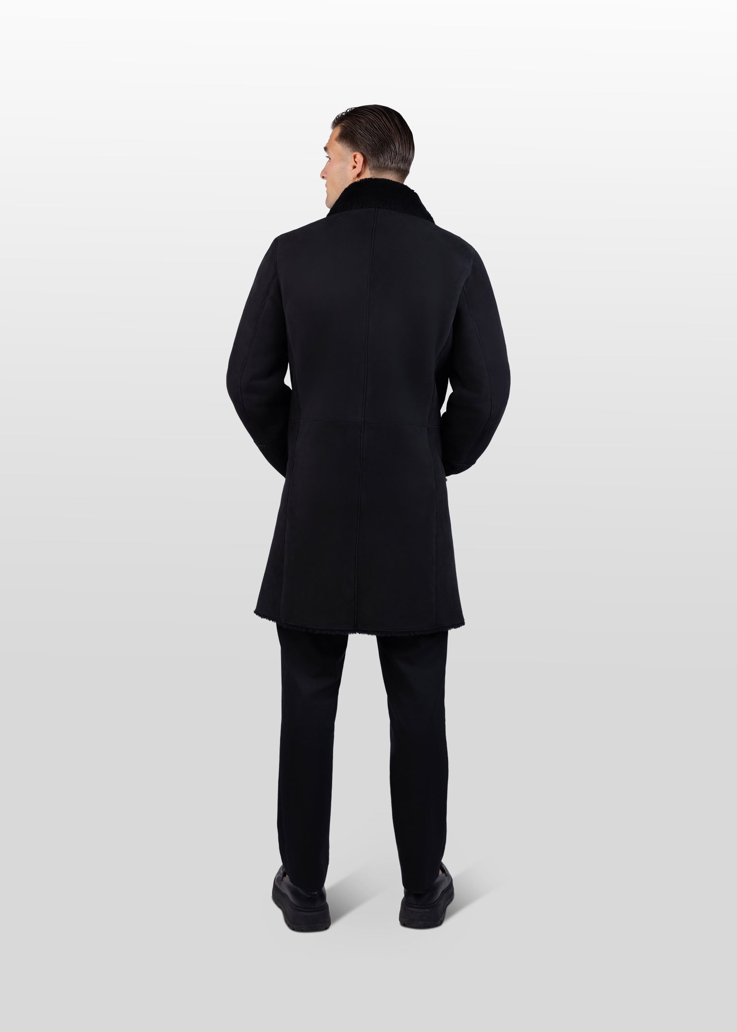 Lammfellmantel Herren
