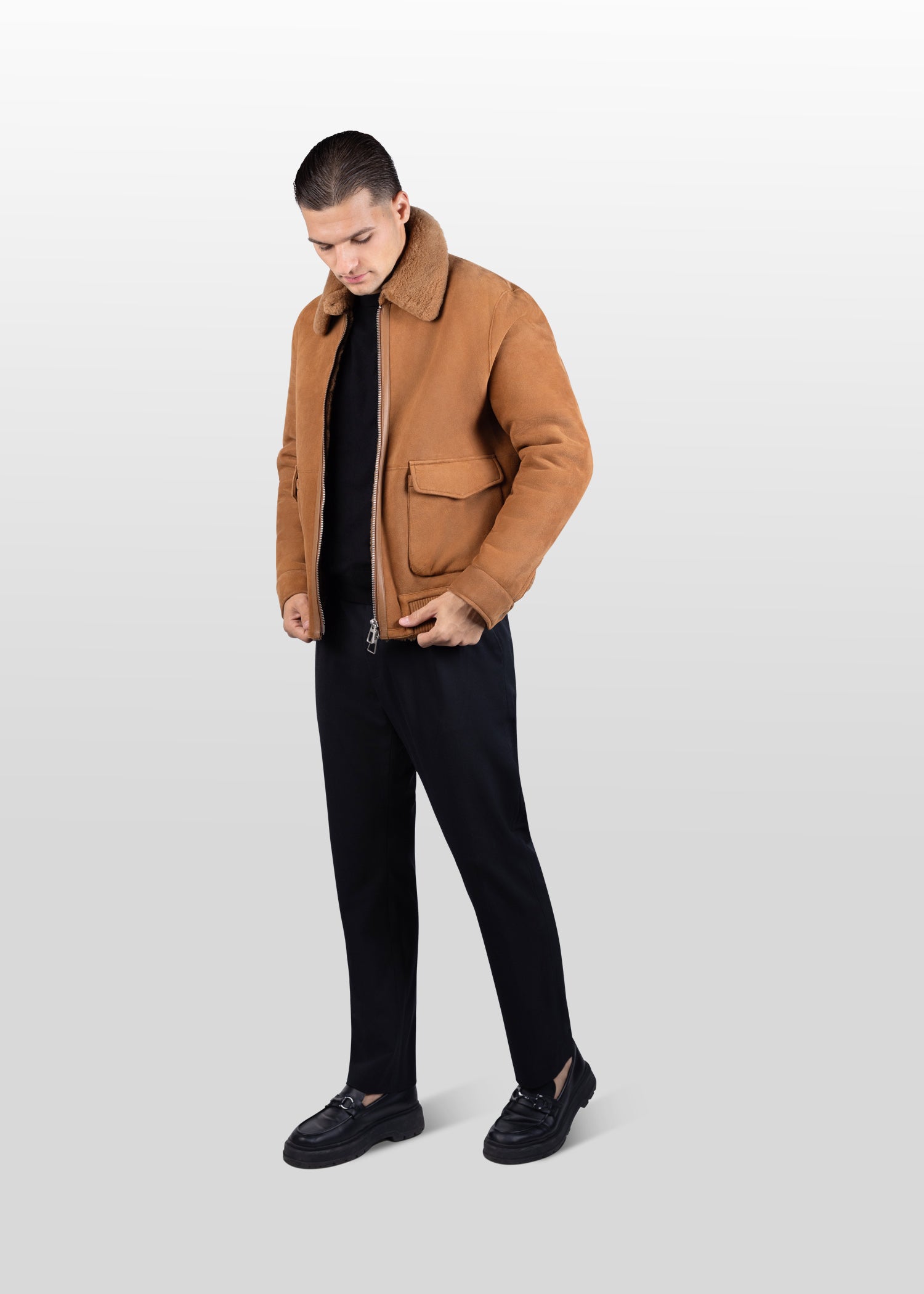 Lammfelljacken Herren