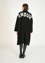 Oversized Teddy Mantel – Amour