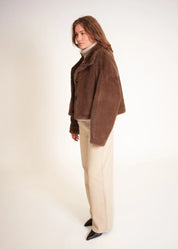 Short Faux Fur Jacket