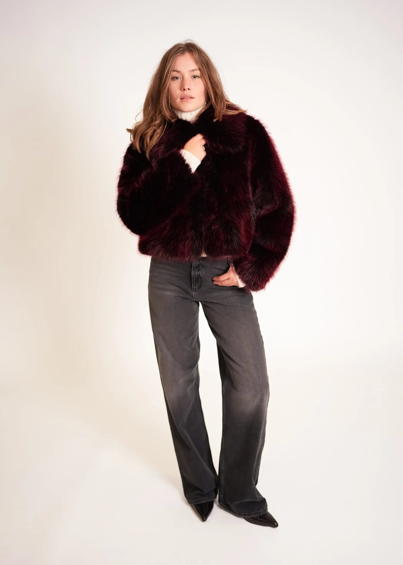 Faux Fur Jacke