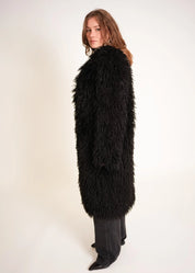 Manteau en fausse fourrure
