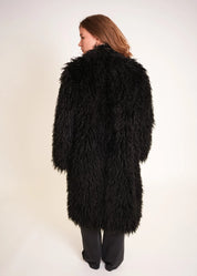 Manteau en fausse fourrure
