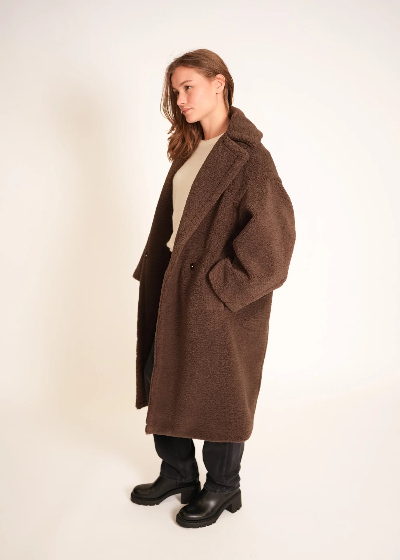 Oversized Teddy Coat – Paris