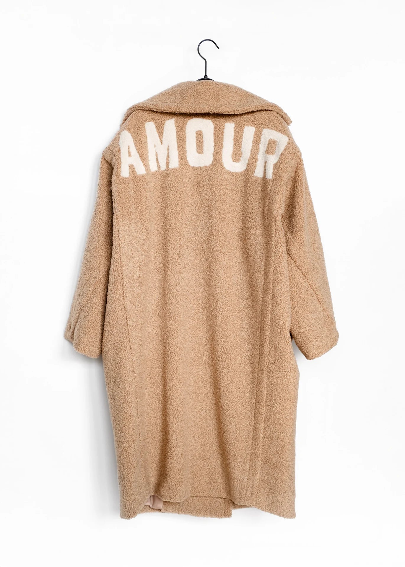 Manteau Teddy Oversize – Amour