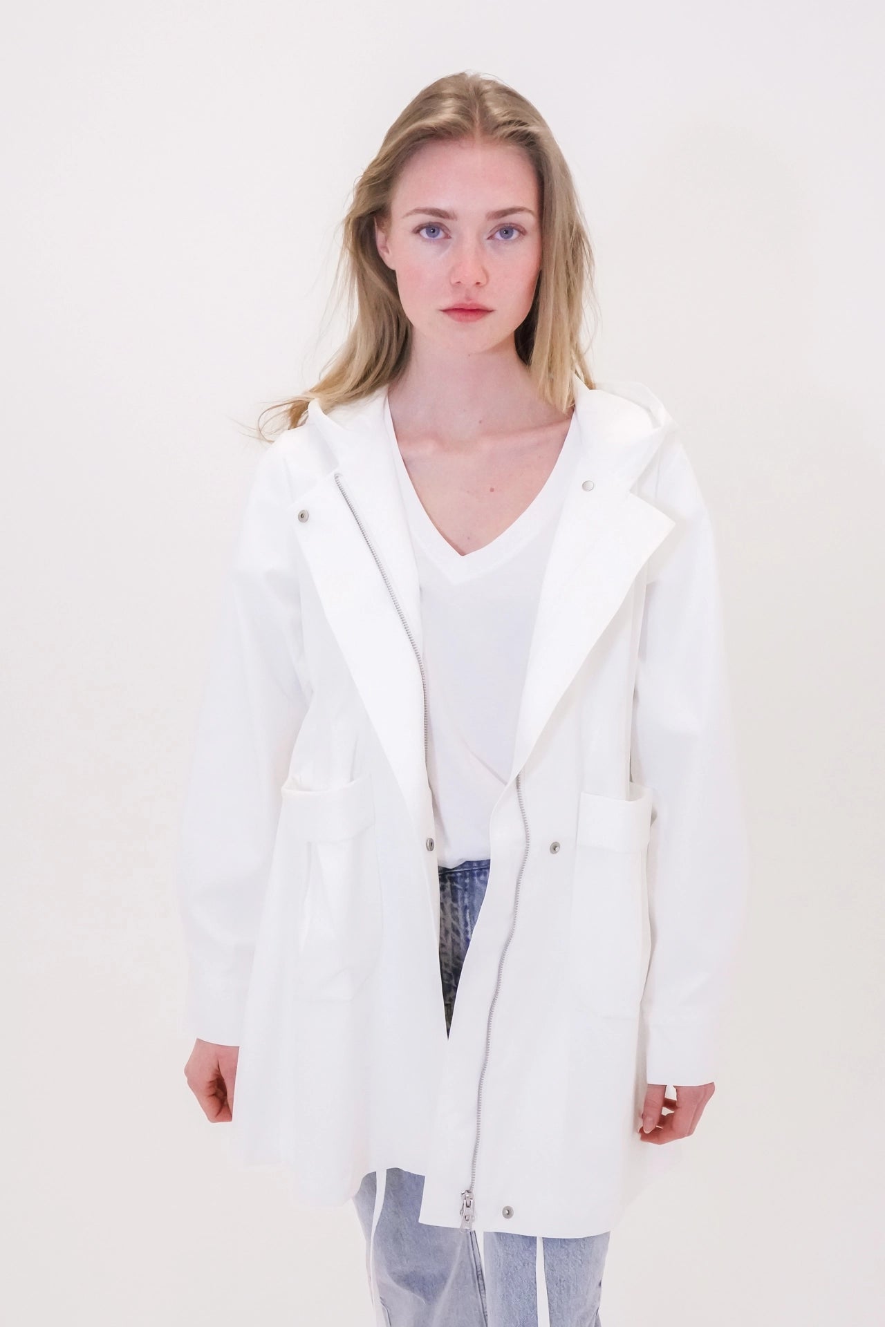 Leichte Regenjacke
